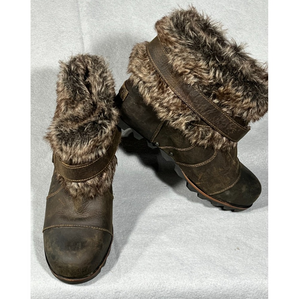 SOREL Women's Joan of Arctic Wedge Ankle Boots